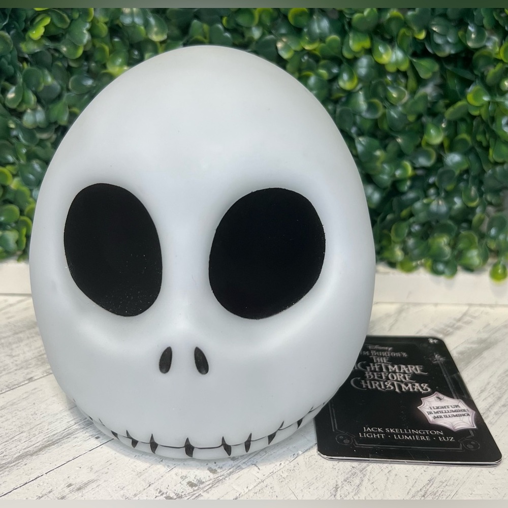 Disney Parks Nightmare Before Christmas Jack Skellington Color Changing Light Up